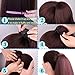 Ponytail Extension Synthetic Magic Paste Heat Resistant Afro Kinky Straight Synthetic Wrap Around Ponytail Clip In Hairpiece Corn Wave Ponytail 22 Inch 100g (22 inch, 2#)