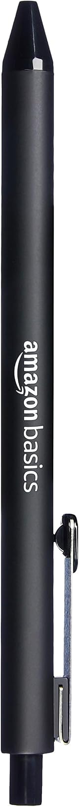 Amazon Basics Retractable Ballpoint Pen Black 12 Pack view 3
