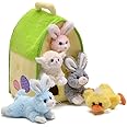 Easter Animals Plush Play House Set