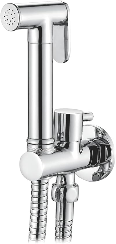 Ibergrif Handheld Bidet Sprayer Kit Chrome M22015R UK Fittings