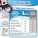 Metarsal Bunion Corrector Support Kit, Soft Gel Toe Separators & Bunion Cushions, Protector Shield & Pads Orthopedic Bunion Splint, Fast Relief Toe Drift Comfort Treatment One Size Fits Most Pack of 6