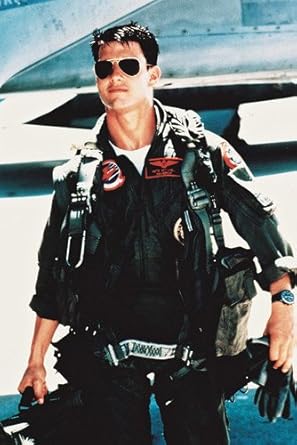 Tom Cruise Top Gun 24x36 Poster Flying Outfit Sunglasse At