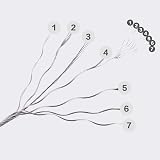 BUYGOO 2 Pcs Heavy Duty Picture Hanging Wire 1.5mm x 2m Stainless Steel view 6