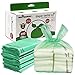 Baby Disposable Diaper Bags, 100% Biodegradable Diaper Sacks with Baby Powder Scent and Added Baking Soda to Absorb Odors ( 250 Count )