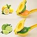 Lemon Squeezer - Kaitsy Premium Quality Metal Citrus Squeezer 2-in-1 Lemon Juicer / Lime Squeezer