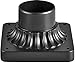 Kichler 9592BK Accessory Pedestal Mount, Black