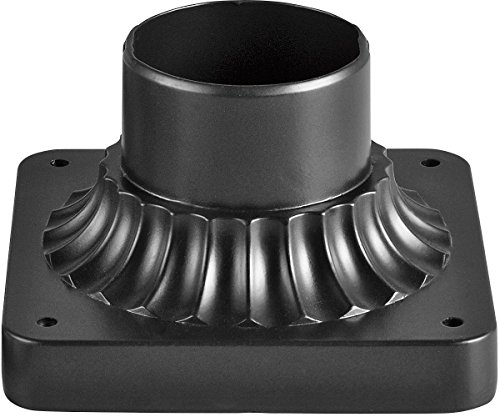 Kichler 9592BK Accessory Pedestal Mount, Black