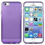 Minisuit Frost TPU Slim Rubber Grip Case for Apple iPhone 6 (Purple)
