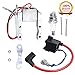 High Performance CDI Ignition Coil + Magneto Coil + Spark Plug for 49cc-80cc 2-Stroke Engine Motorized Bicycle Bike
