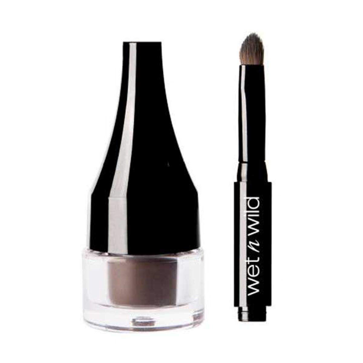 Wet n Wild, Eye Brow Pomade, Brow Gel with Applicator, Long-lasting Gel Formula with Creamy Texture for a Natural Look and Perfect Eyebrows, Medium Brown