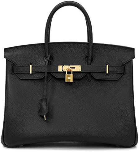 ON SALE【 Last few CLEARANCE】Macton European and American Style Classic Padlock Genuine Leather Top Handle Handbags Mc-8329