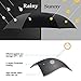 ColorDrip Unisex Adult's Blue Sky White Clouds Folding Travel Umbrella