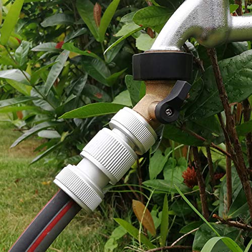 Heavy Duty Brass Hose Shut Off Valve, 45° Gooseneck Hose Connector,Faucet Extender,2 PCs - Thumbnail 4