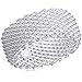 BOHG Jewelry Womens 925 Sterling Silver Plated Fashion Wide Korean Style Braided Mesh Ring Wedding Band Size 10
