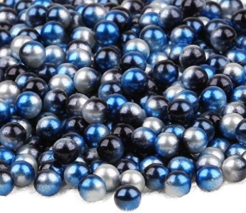 MOMOFULL Undrilled Pearl Beads Assorted Sizes Vase Fillers Loose Bead No Hole for Crafting Decoration Jewelry Making