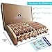 Massage-Finity Dual Foot Massager Roller, Relieve Plantar Fasciitis, Heel and Foot Arch Pain, Stress Relief for Acupressure/Reflexology, Large