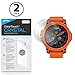 Nixon Mission Screen Protector, BoxWave [ClearTouch Crystal (2-Pack)] HD Film Skin - Shields From Scratches for Nixon Mission