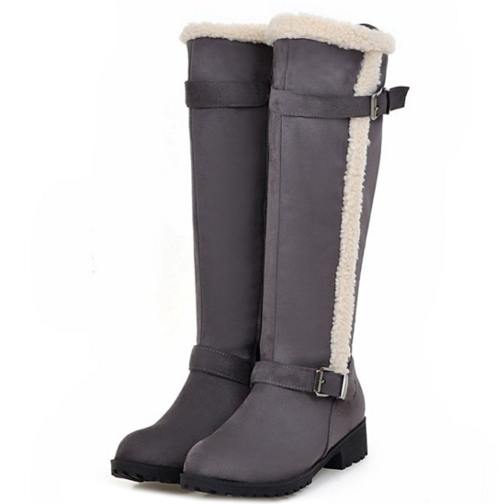 Low Comfort Women CularAcci Heel Boots Biker MidCalf