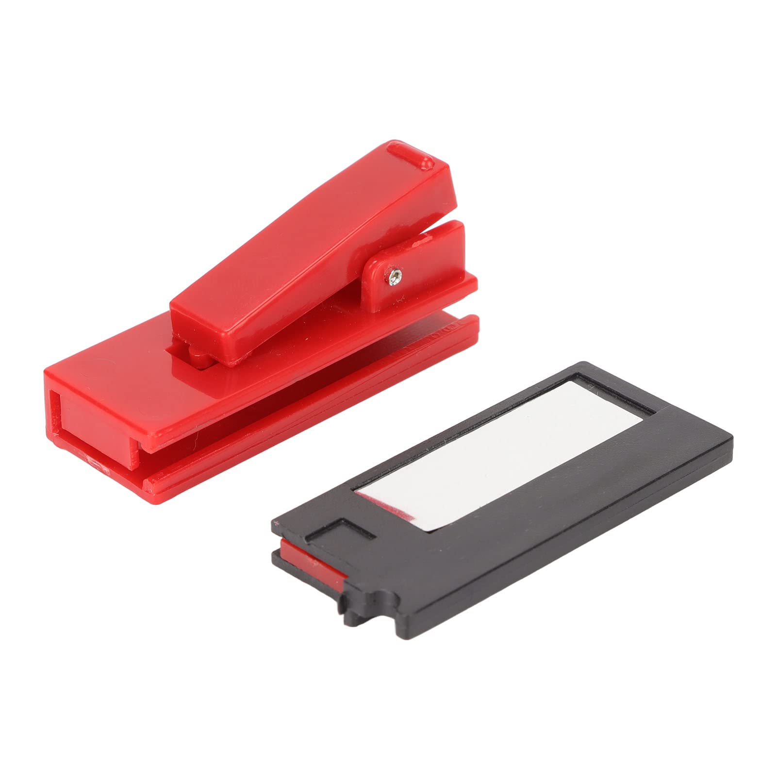 Bewinner Personal Radiation Detector, Nuclear Radiation Detector Geiger Counter, 0.1μGy Threshold Electromagnetic Field Radiation Dosimeter for Wallet or Pocket(Red)