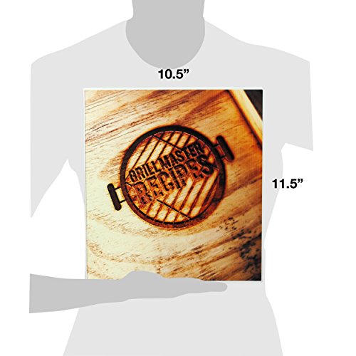 Grill Master Recipe Binder - Wood Burn