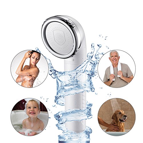 Filtered Shower Head L750 Handy Handheld Showerhead with High Water Pressure & Water Saving to Improve Water Quality for Healthier Hair and Skin, Remove 99% Chiorine, Thms, Contaminants, Impurities - Thumbnail 5