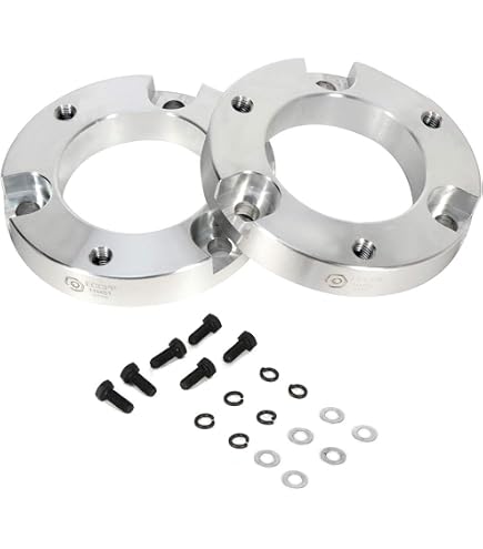 Strut Mount Spacer Lift Leveling Kit For Toyota Tacoma 6 Lug 2005+ | 2.5" Front Lift 9 thumbnail image