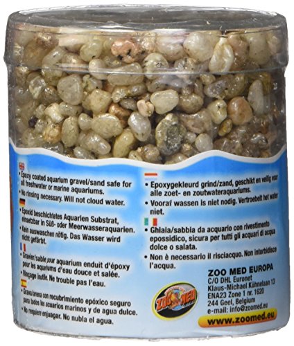 Zoo Med Laboratories AZMBA2 Light River Pebbles, 1/2-Pound