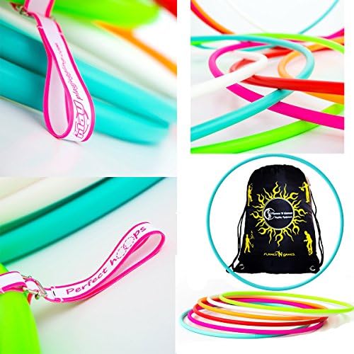 Play Perfect Isolation and Manipulation Hoop + Flames N Games Travel Bag - 55CM - Perfect for creating optical illusions using techniques like isolations and mime.