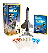 NATIONAL GEOGRAPHIC Rocket Launcher for Kids – Patent-Pending Motorized, Self-Launching Air Rocke...