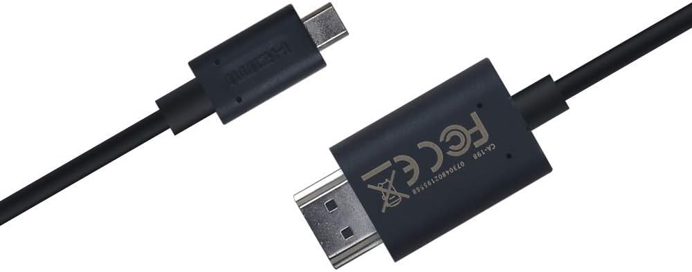 Portkeys Super Extreme Slim High Speed 4K HD Ultrafine HDMI Cable (9.8ft / 3m) Standard A- Micro D for computuer camera monitor - Image 3