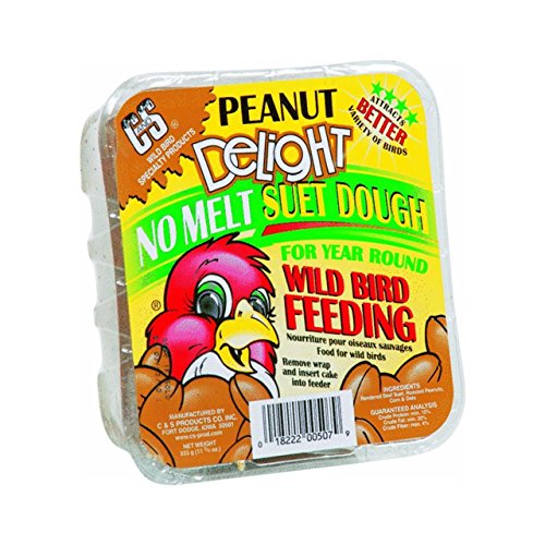 C & S Peanut Delight Suet Value Pack, 8 Pack - Image 4