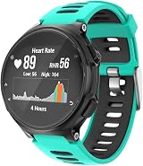 ISABAKE Soft Silicone Watch Strap for Garmin Forerunner 230 235 620 630 735XT view 2