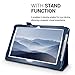 kwmobile Case Compatible with Acer Iconia One 10 (B3-A30) - Slim PU Leather Tablet Cover with Stand Feature - Dark Blue
