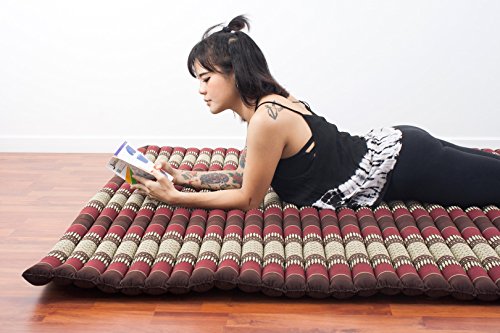 Leewadee Roll Up Thai Mattress Guest Bed Yoga Floor Mat Thai