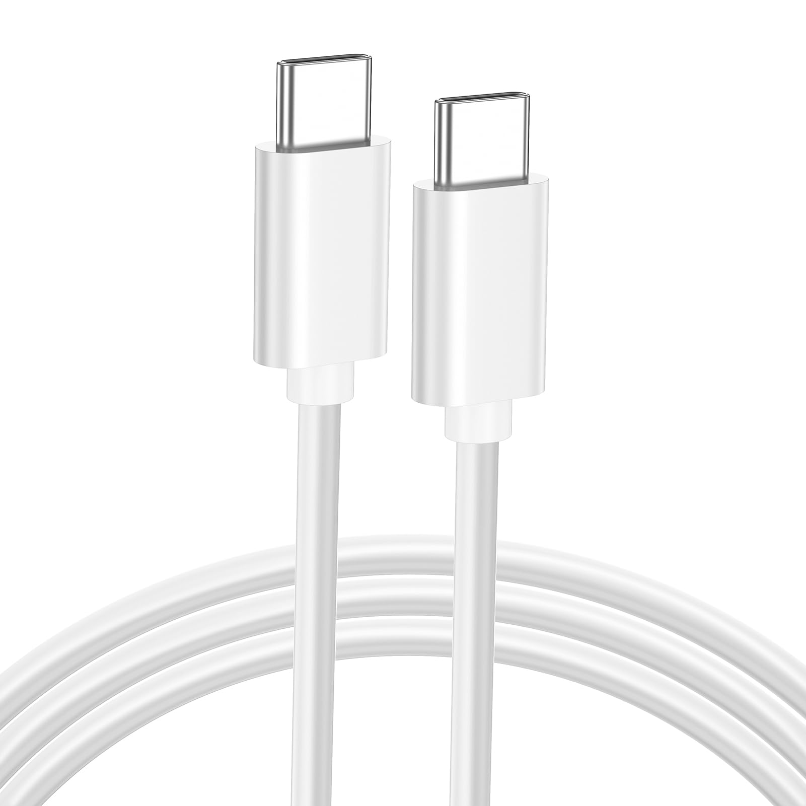Photo 1 of USB C Cable 3.3FT, USB C 3.2 Gen 2X2 Cable, 4K Monitor Video Output, 20Gbps High Speed Data Transfer, 100W Fast Charging, for iPhone 16, MacBook Pro, Dell, LG, ARZOPA, KYY, for Portable Monitor(White)