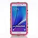 Galaxy Note 5 Case, Firefish Ultra Slim High Impact Resistant Hybrid Silicone and Hard PC 3 in 1 [Shock Absorption] Scratch Protective Case for Samsung Galaxy Note 5 - Rose Red