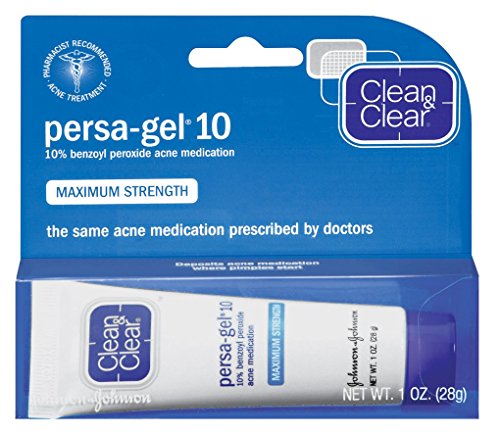 Clean & Clear Persa-Gel 10 Max Strength 1 Ounce (29ml) (2 Pack)