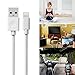Alanda Lightning Cable 3pcs (3ft 6ft 10ft) High Speed Durable iPhone Cable Data & Sync Charging Cable for iPhone iPad Air and Mini iPod Touch 5th Compatible with iOS-White
