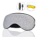 Dr. Prepare USB Heated Cotton Surface Eye Mask with Time and Temperature Control to Relieve Puffy Eyes, Dark Cycles, Dry Eyes, and Tired Eyes