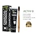 Activ-8 Activated Charcoal Toothpaste (100g) and Bamboo Toothbrush Kit Teeth whitening, Eliminates bad breath, Prevents tooth decay, Removes smoke stains and coffee stains