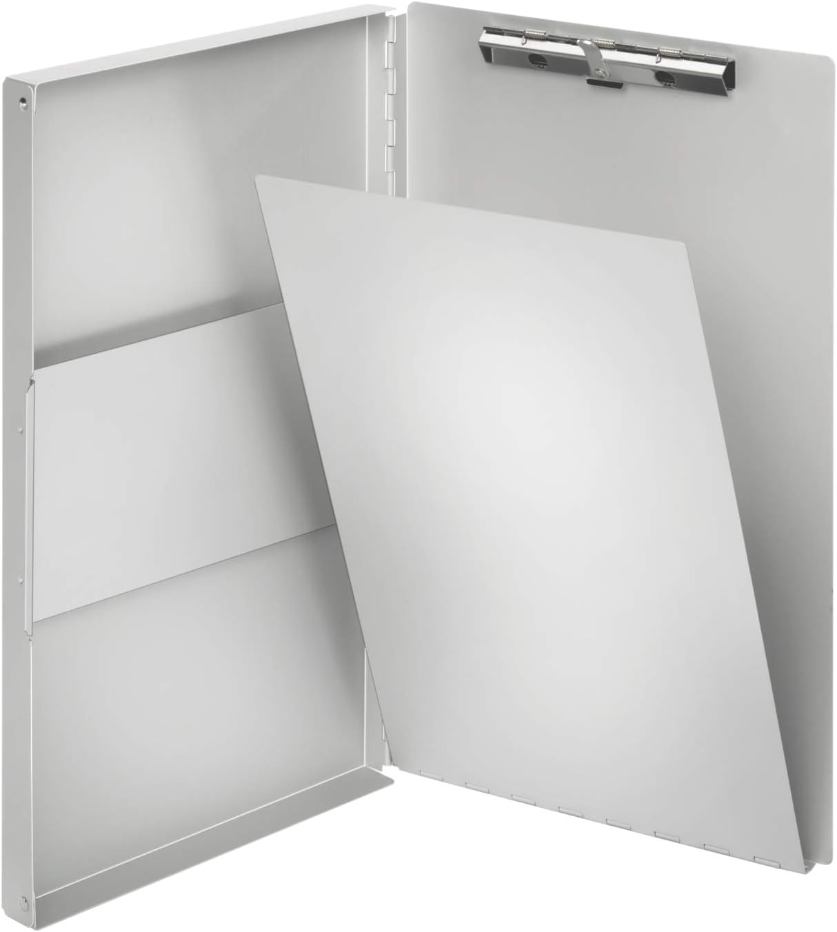 Adams Forms Holder, Left Hinge, 8.5 x 14 Inches, Aluminum (AFH23) : Forms Holder Clipboard : Office Products