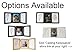 Clay Baby Hand and Footprint Kit with Photo Wall Mount Frame Kit - Inkless Baby Footprint & Handprint Keepsake (White Frame) - Proud Baby by Luna Bean