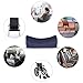 Cool-Shop 100% Pure Memory Foam Back Cushion- Lumbar Support Pillow Orthopedic Design for Back Pain Relief Adjustable Belt and Breathable Mesh Cloth