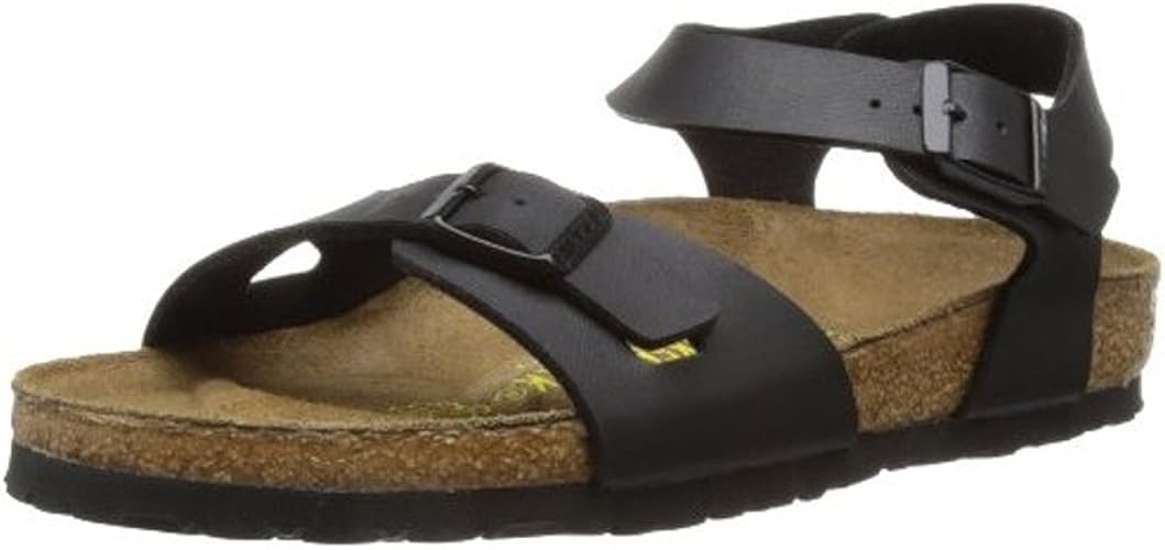 Buy Birkenstock Rio Sandal Women's Black BirkoFlor 42 at Amazon.in