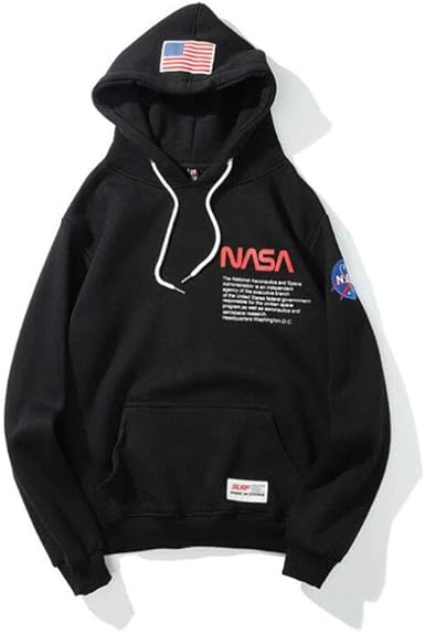 black hoodie nasa