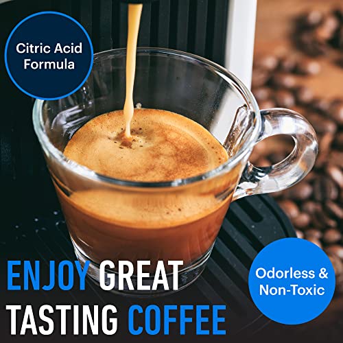 Essential Values Coffee Machine Descaler 2 Uses Descaling Solution