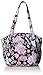 Vera Bradley Women's Cotton Glenna Satchel Purse, Alpine Floral, One Size