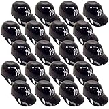 New York Yankees Official MLB 8oz Mini Baseball Helmet Ice Cream Snack Bowls (20) by Rawlings