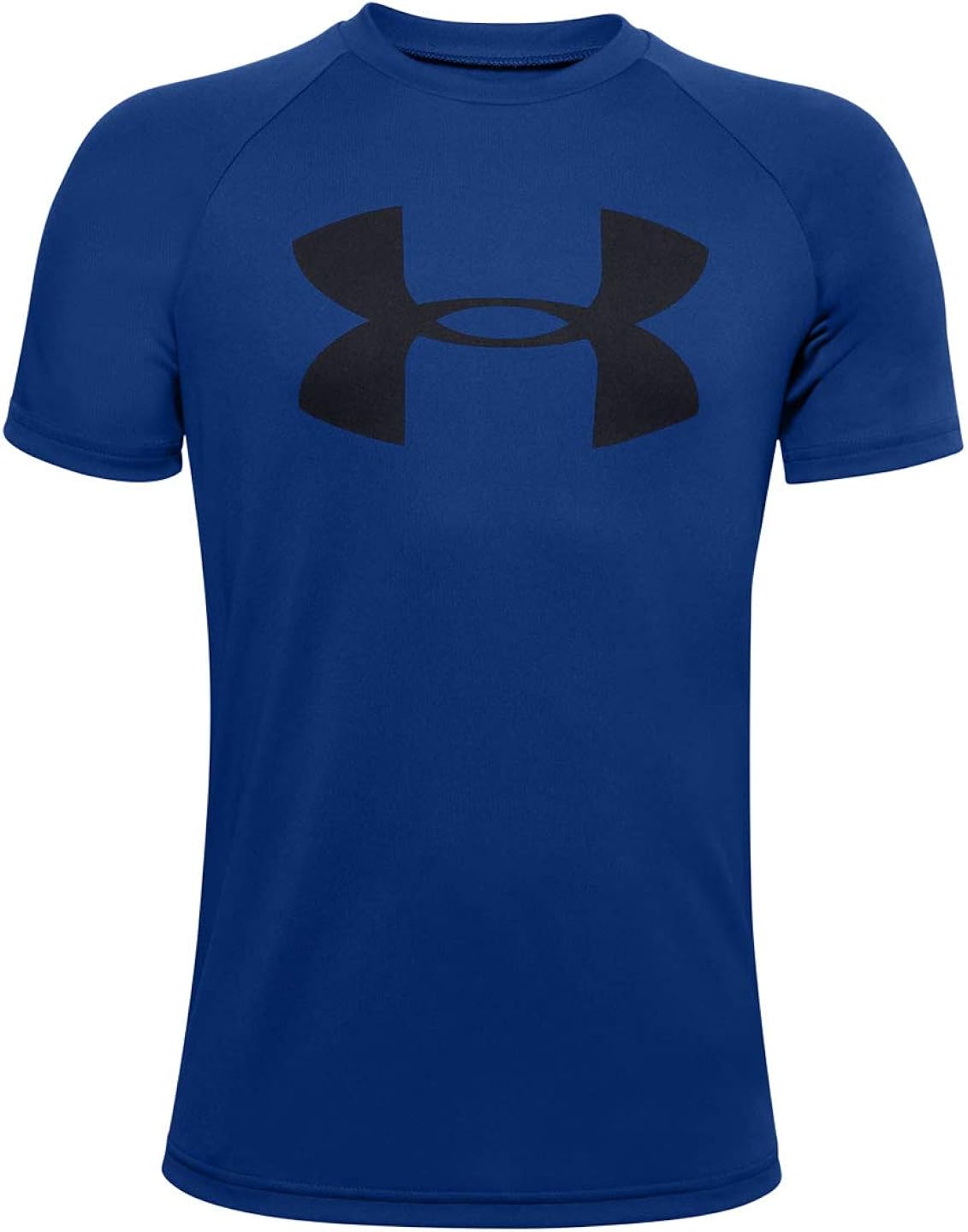 Under Armour Boys' Tech Big Logo Short Sleeve Gym T-Shirt: Clothing