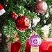 BUZIO Christmas Ball Ornaments, Shatterproof Xmas Tree Decoration (65 Pcs, 30 Styles, 7 Sizes) Perfect Hanging Ball for Holiday Wedding Party (1.5” - 4.5”)
